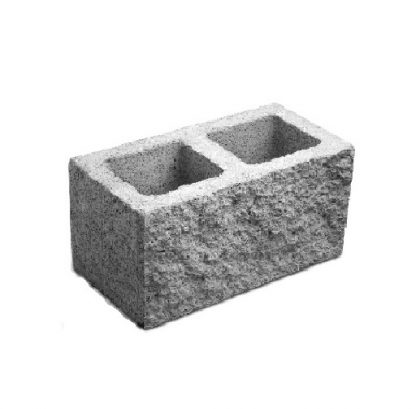 Bloque de Hormigón 19x19x39 Símil Piedra