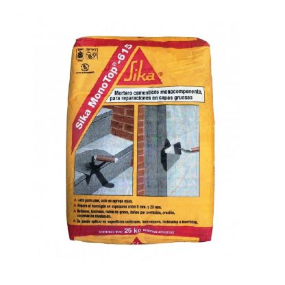 Sika Monotop 615 Bolsa x 25 Kg